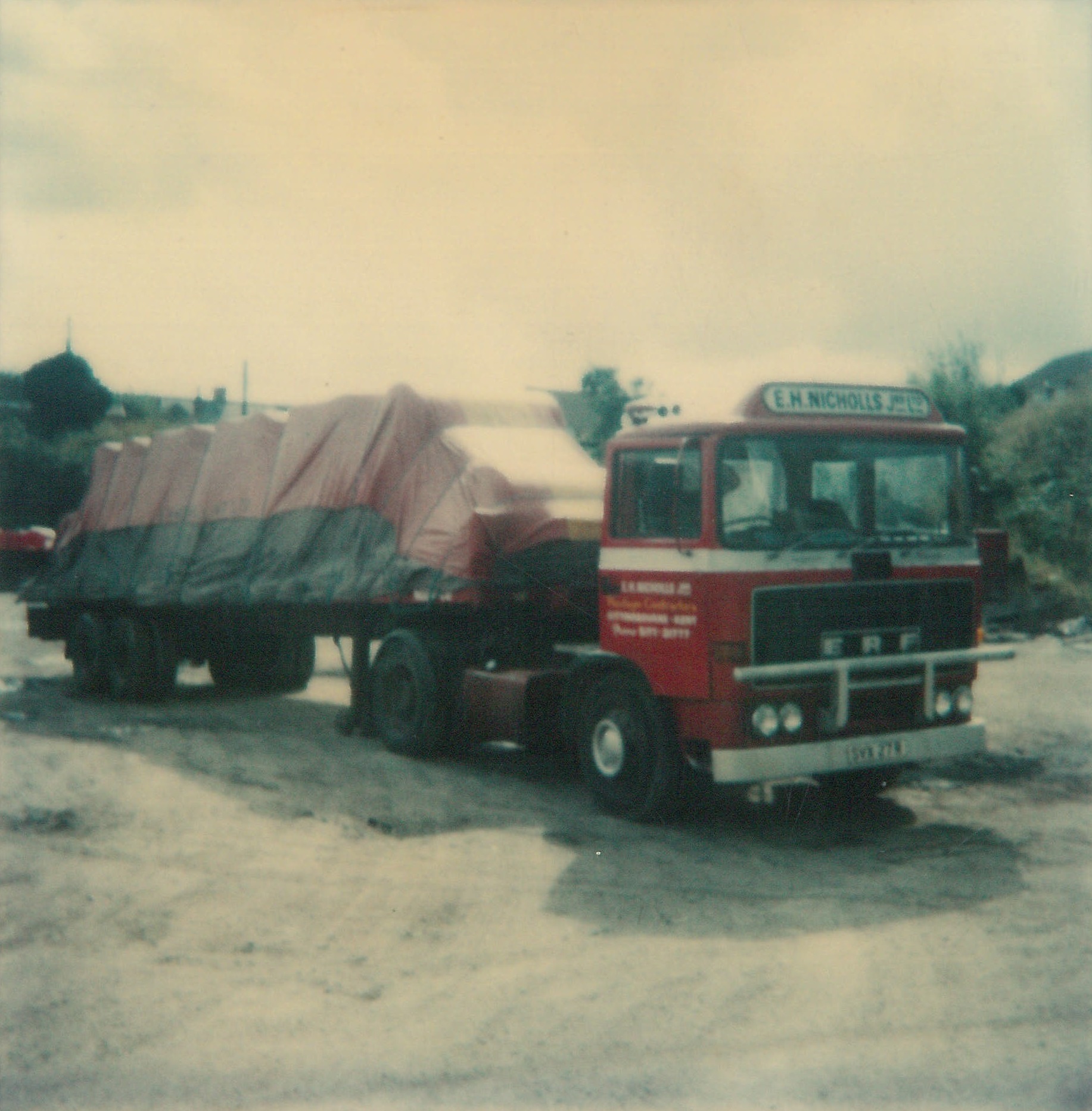 A picture of an ERF Vehicle